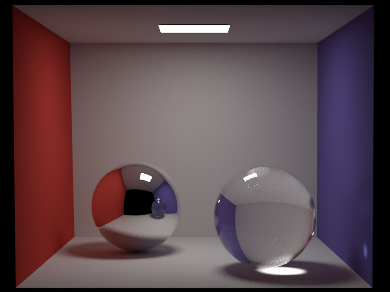 Photon Mapping Final Gather (64 Gather Rays) with Caustics Map